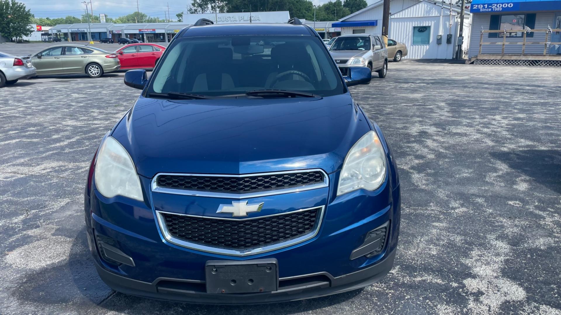 2010 BLUE Chevrolet Equinox LT (2CNFLEEW6A6) with an 2.4L L4 DOHC 16V engine, 4-Speed Automatic transmission, located at 2710A Westlane Rd., Indianapolis, IN, 46268, (317) 291-2000, 39.885670, -86.208160 - Photo#1